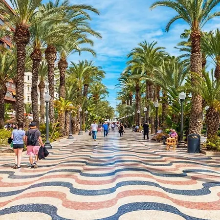Sunny Flat With Huge Terrace! Close Downtown! Alicante Exterior photo